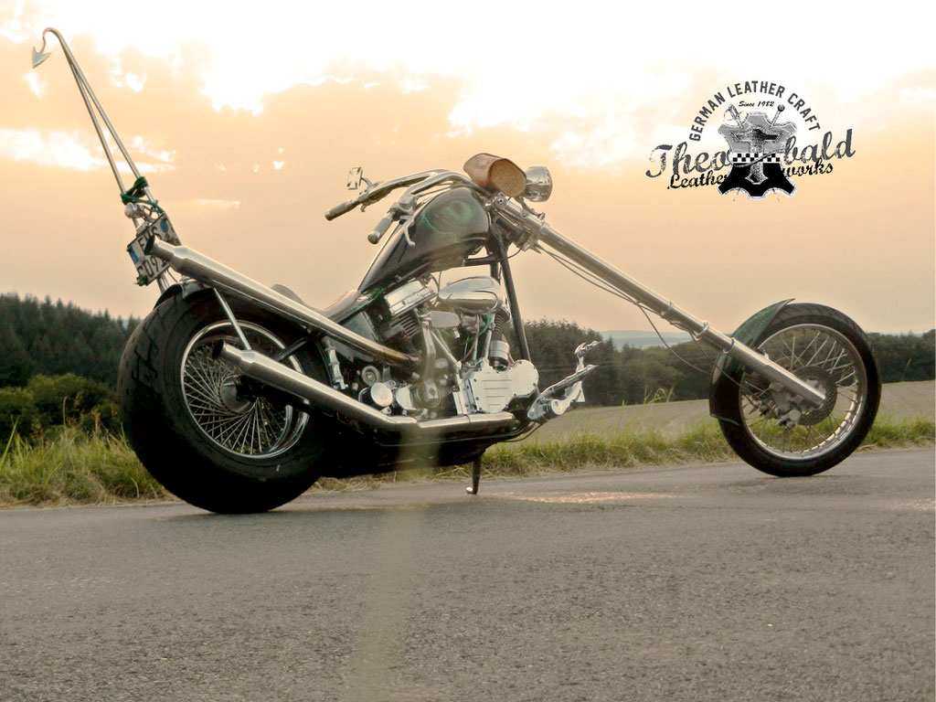 Panhead Schweden Stil von Haps www.v-twin-specials.de