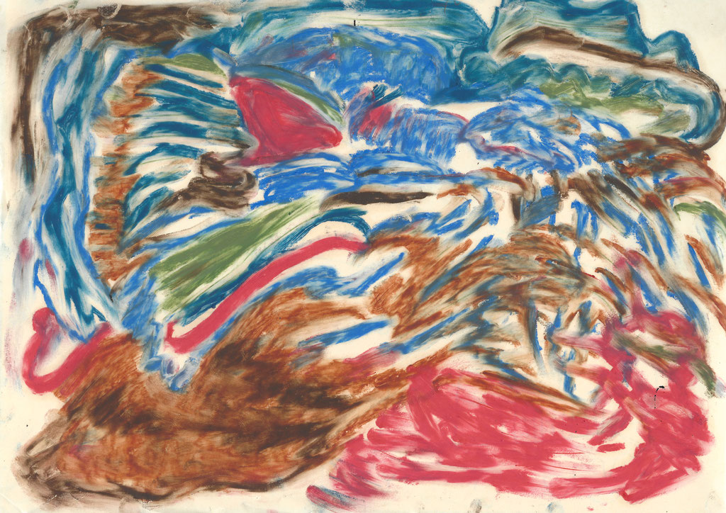 a5, oilsticks 