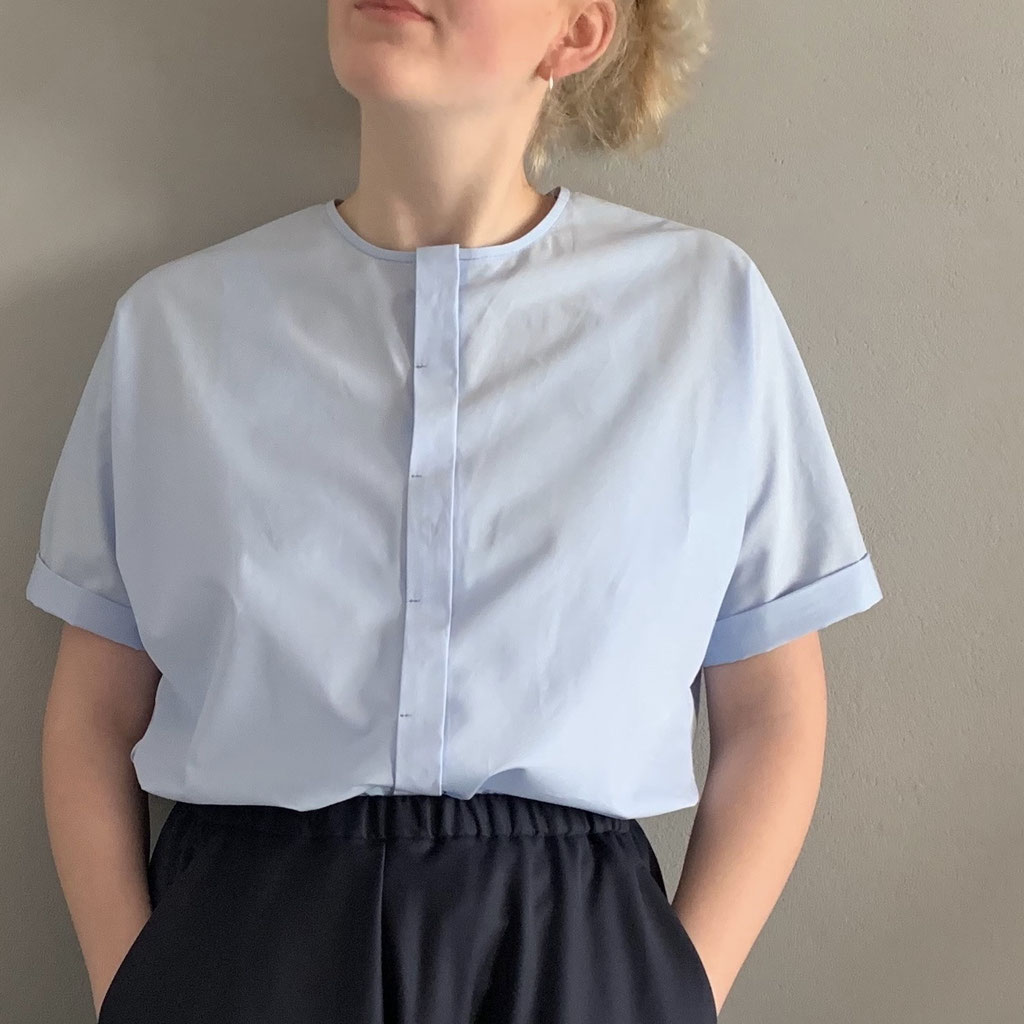 ASCK Bluse N° 02 lightblue