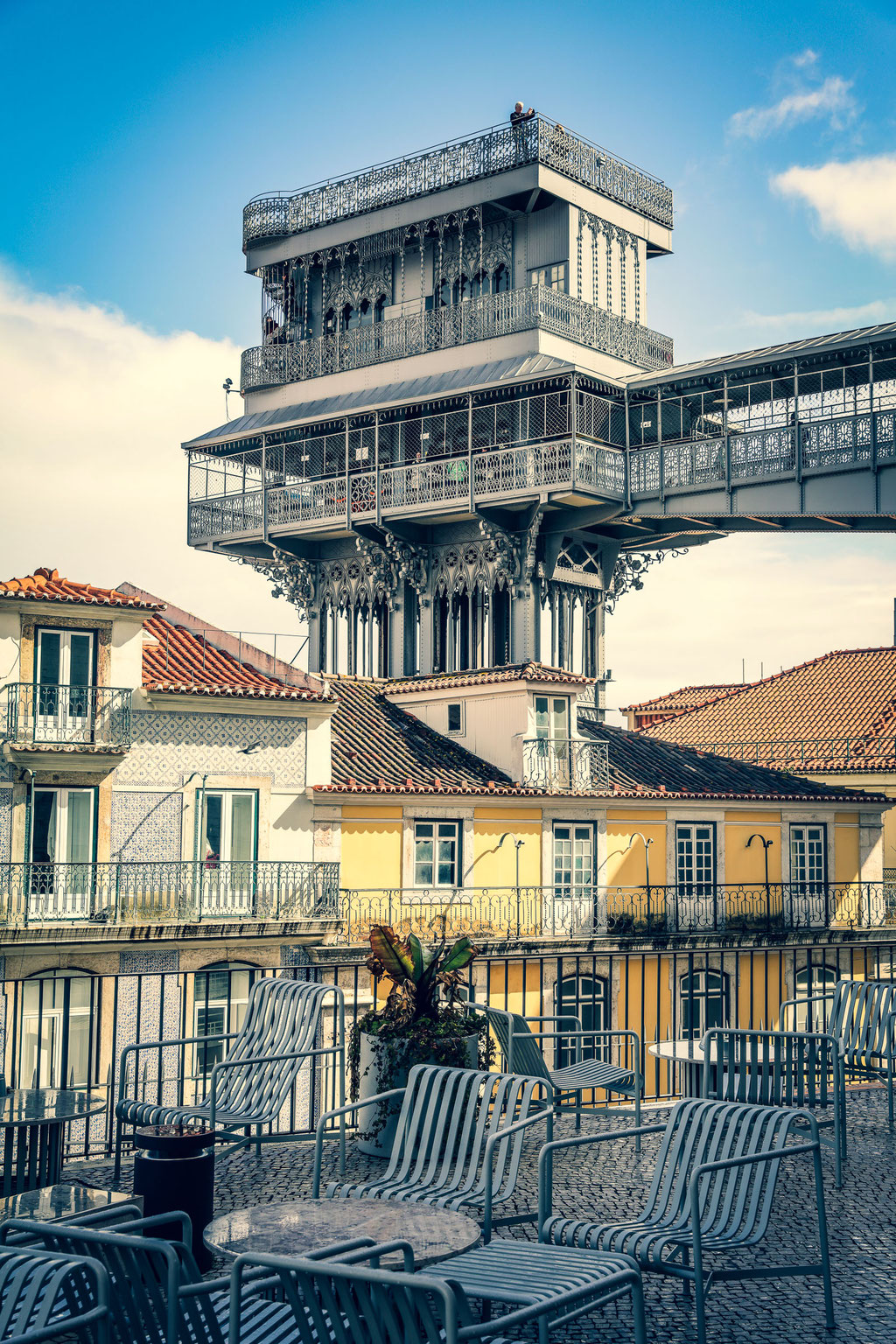 Lissabon Elevador de Santa Justa