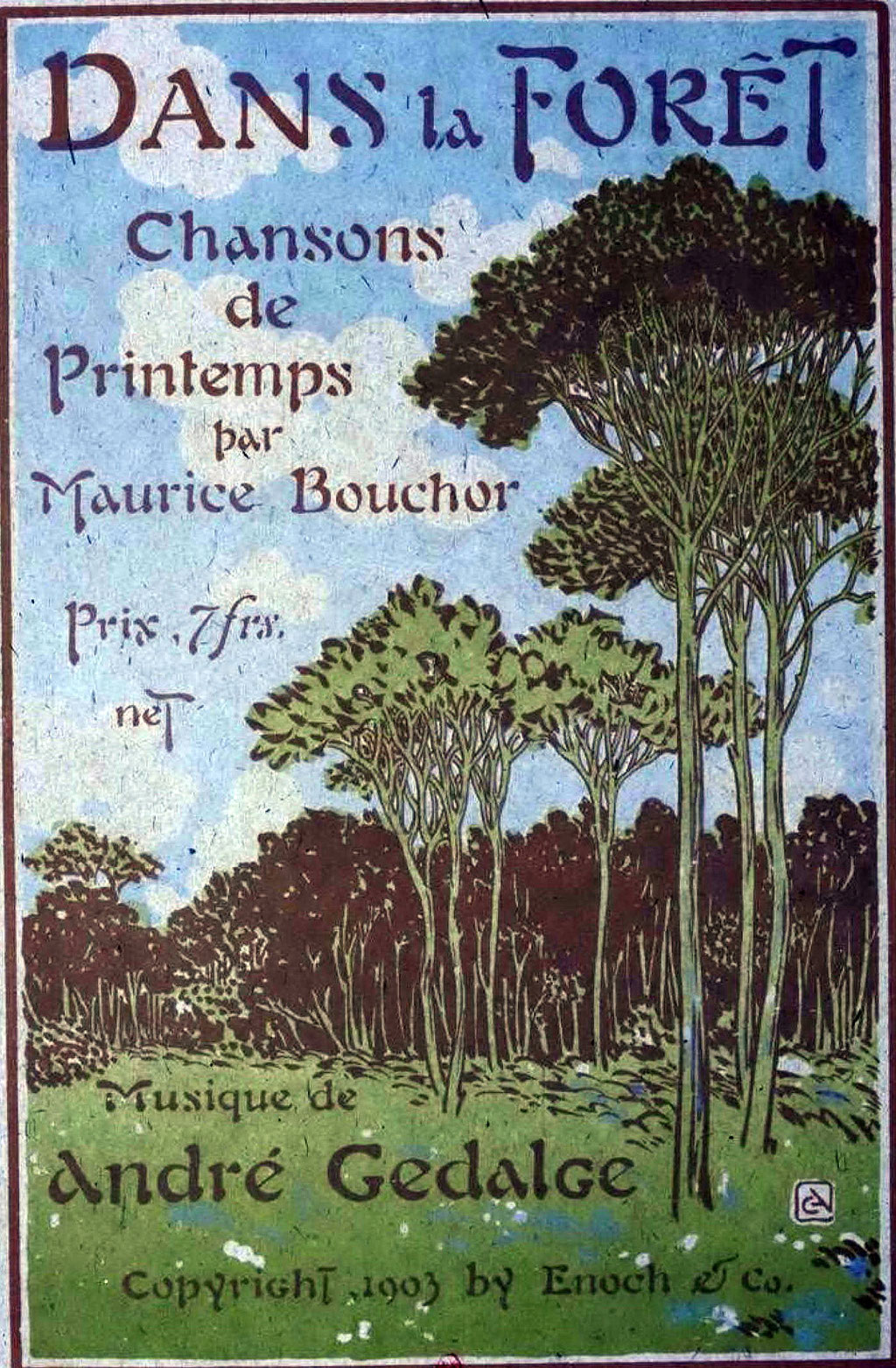 des chansons écrites sur le thème de la forêt landaise