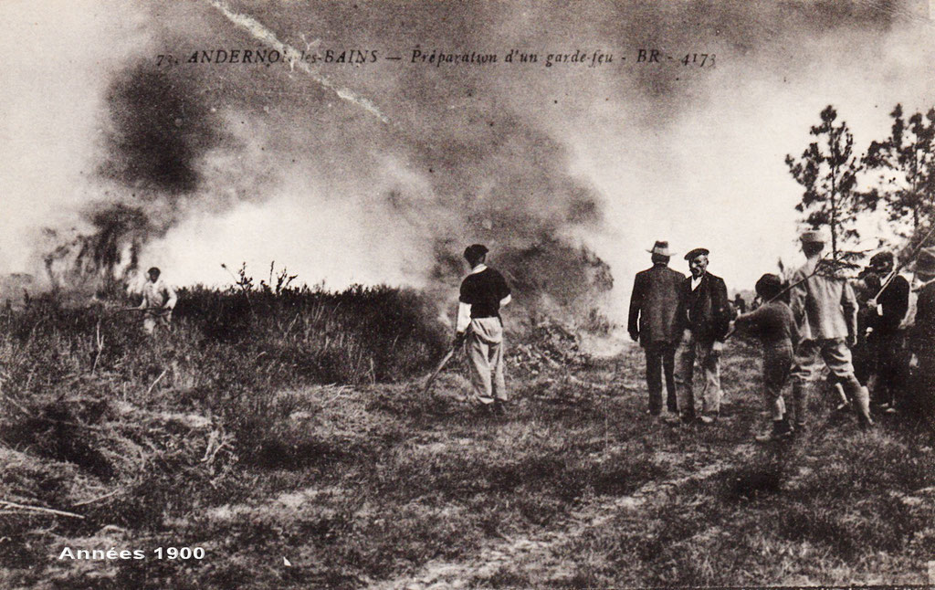 incendies landes 1949