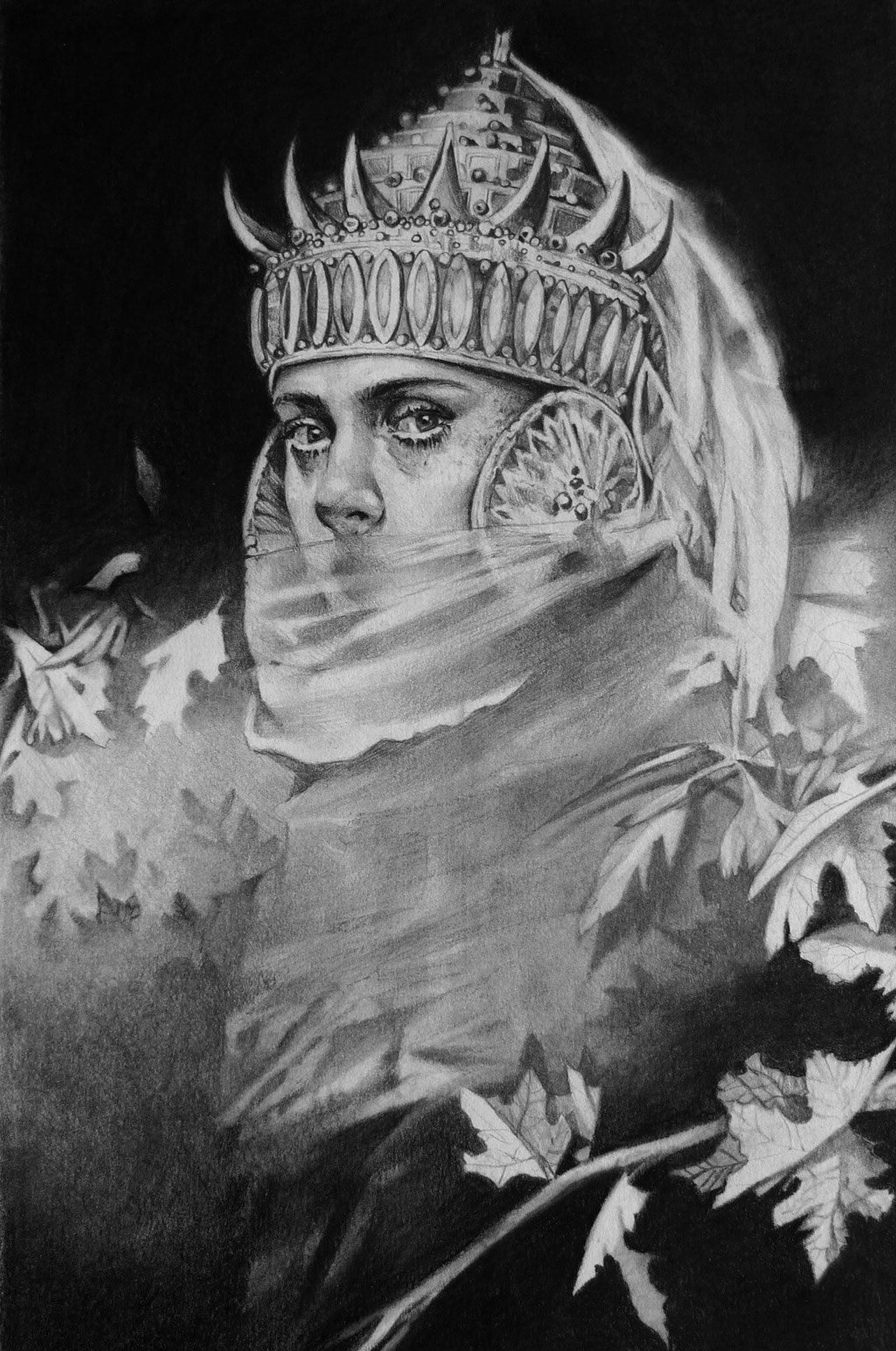"Veiled queen"