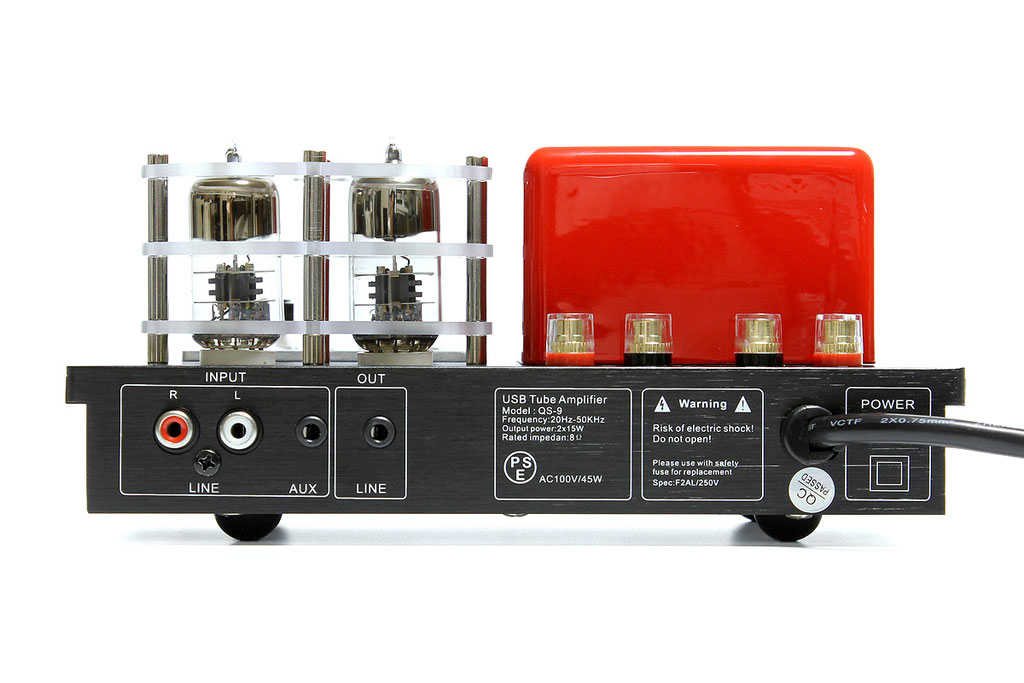 QS-9 ハイレゾ対応真空管ハイブリッドアンプ - Soundfort QS-9 ハイレゾ対応真空管ハイブリッドアンプ - Soundfort