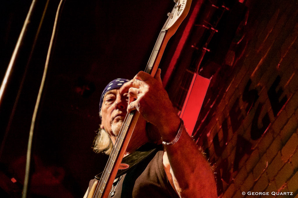 Blues Garage, Hannover (30 October 2019) Pete York's Rock and Blues Circus, Pete York (Spencers Davis Group, Hardin & York), Miller Anderson (Keef Hartley Band),  Zoot Money (Eric Burdon & Animals), Roger Glover (Deep Purple, Rainbow)