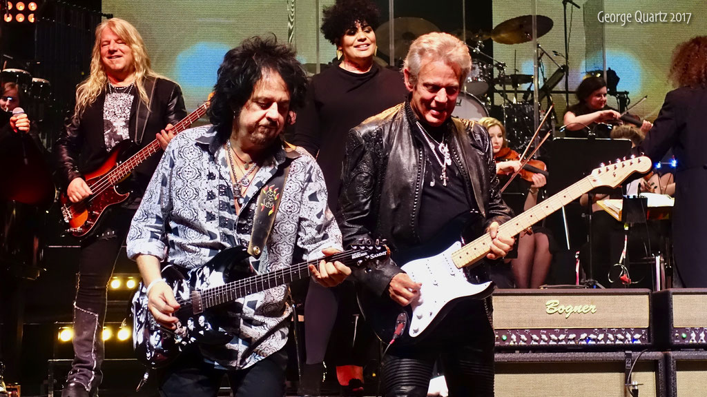 Steve Lukather (Toto), Don Felder (Eagles) -"Rock meets Classic" 2017 in Berlin