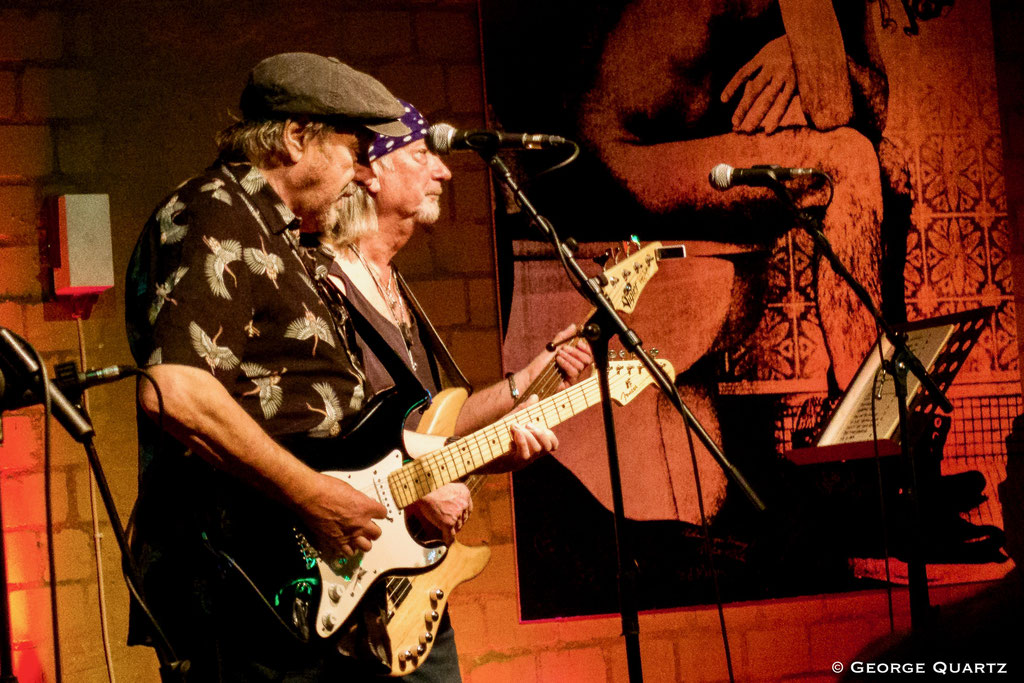 Blues Garage, Hannover (30 October 2019) Pete York's Rock and Blues Circus, Pete York (Spencers Davis Group, Hardin & York), Miller Anderson (Keef Hartley Band),  Zoot Money (Eric Burdon & Animals), Roger Glover (Deep Purple, Rainbow)