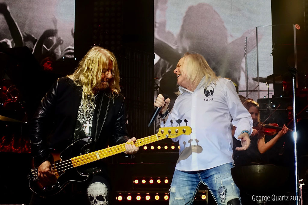 Mat Sinner, Bernie Shaw (Uriah Heep) -"Rock meets Classic" 2017 in Berlin