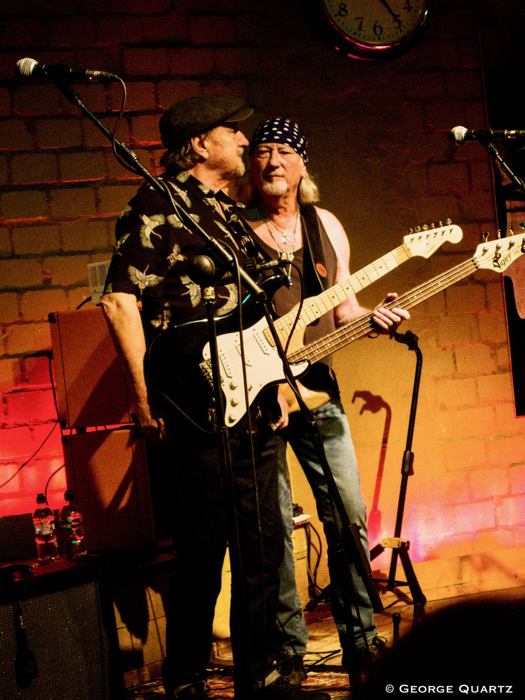 Blues Garage, Hannover (30 October 2019) Pete York's Rock and Blues Circus, Pete York (Spencers Davis Group, Hardin & York), Miller Anderson (Keef Hartley Band),  Zoot Money (Eric Burdon & Animals), Roger Glover (Deep Purple, Rainbow)