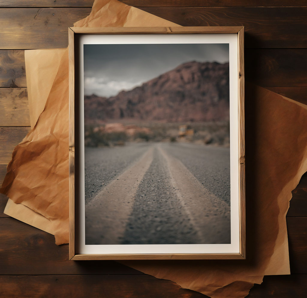 Valley of fire lonely road