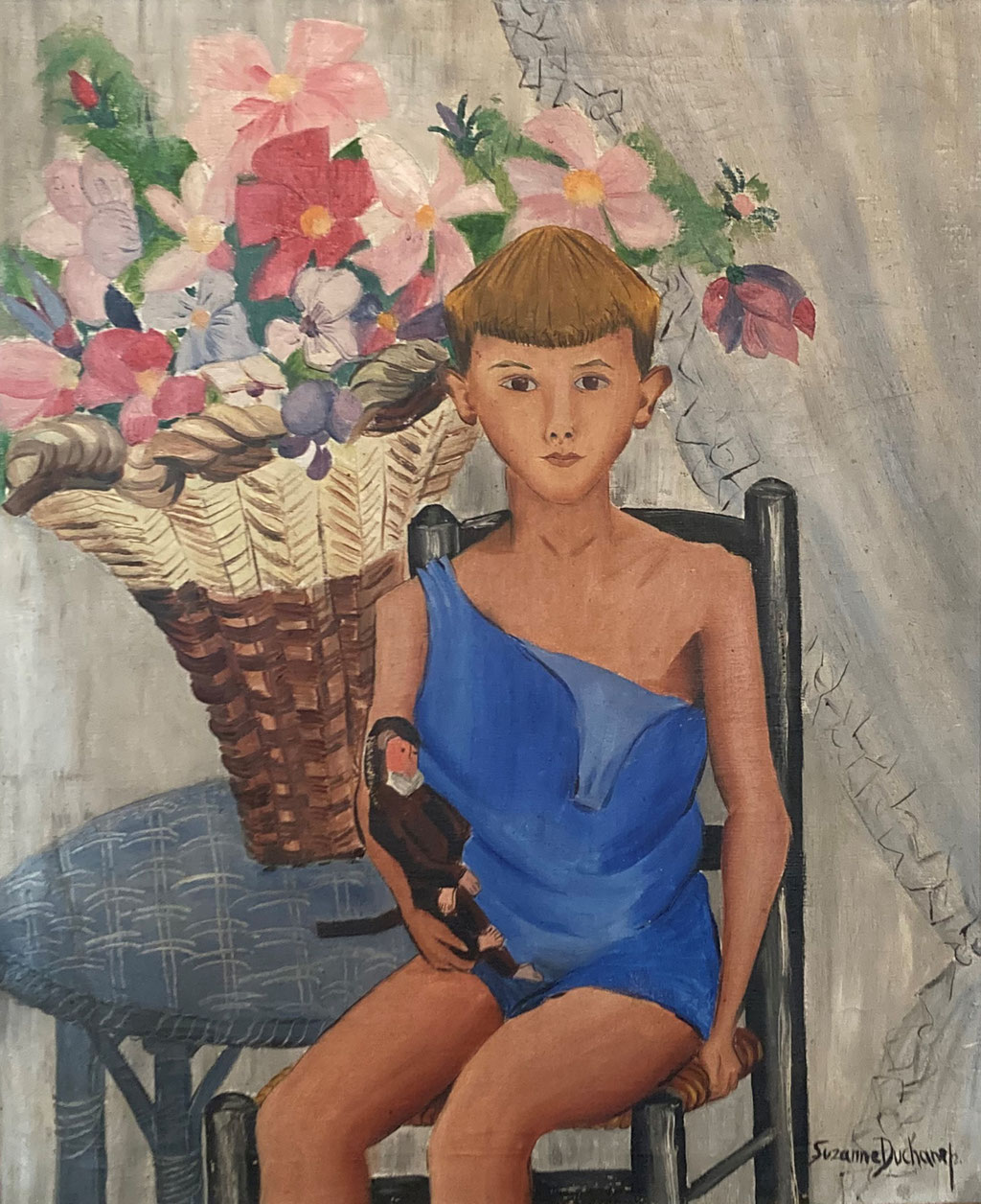 Suzanne Duchamp, Lorenzo Picabia, um 1927, Öl auf Leinwand, 60,1 × 50,1 cm Collection of Scott C. Magid / © Suzanne Duchamp / VG Bild-Kunst, Bonn 2025