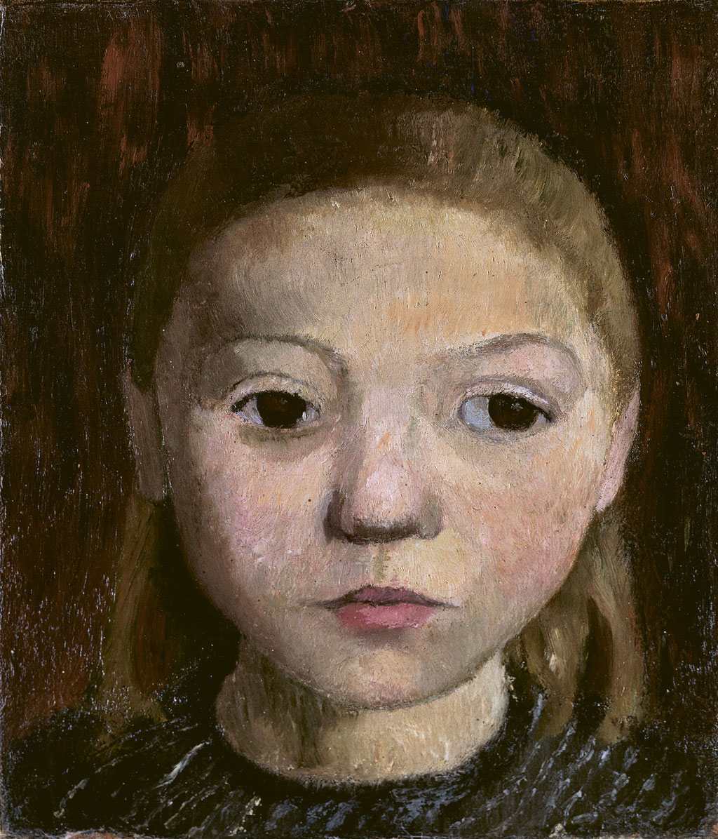 Paula Modersohn-Becker, Mädchenkopf, ca. 1905 © Städel Museum, Frankfurt am Main 