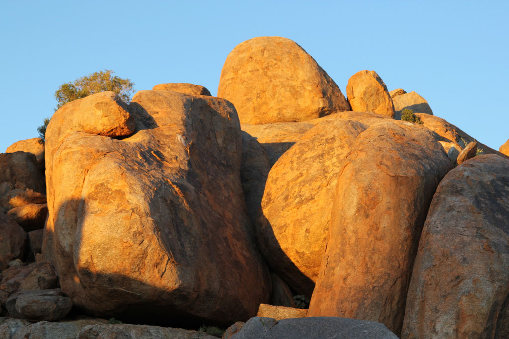 Granitfelsen in der Canyon Lodge