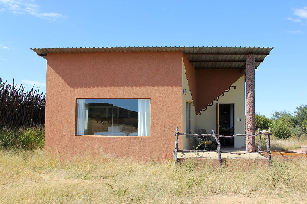 Unser Bungalow im main Camp