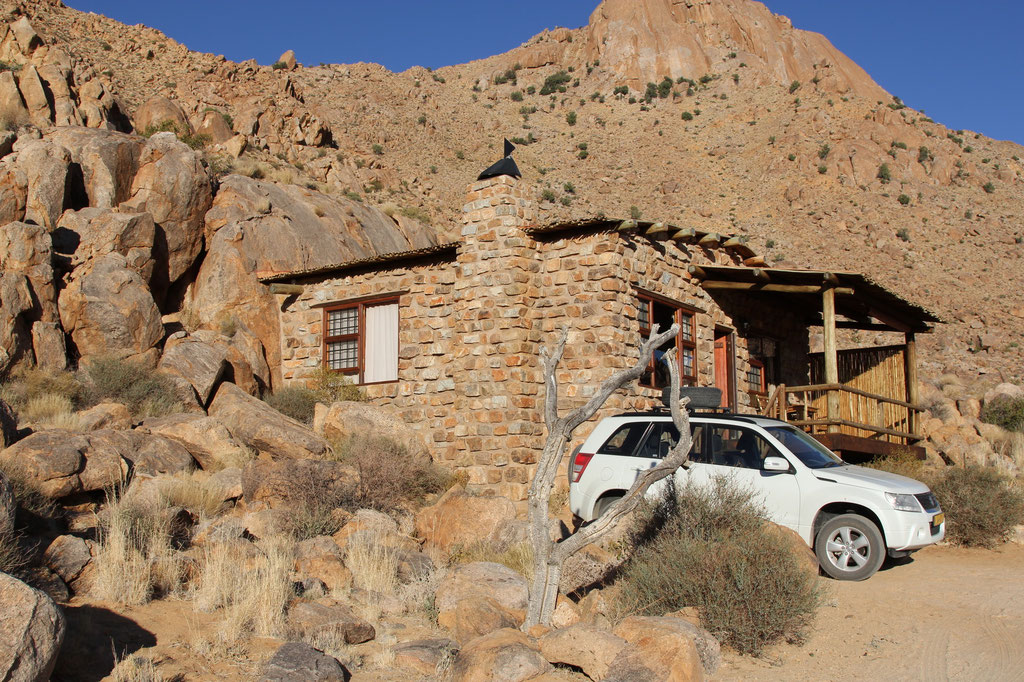 Das Chalet Desert Vista unserer Mitreisenden