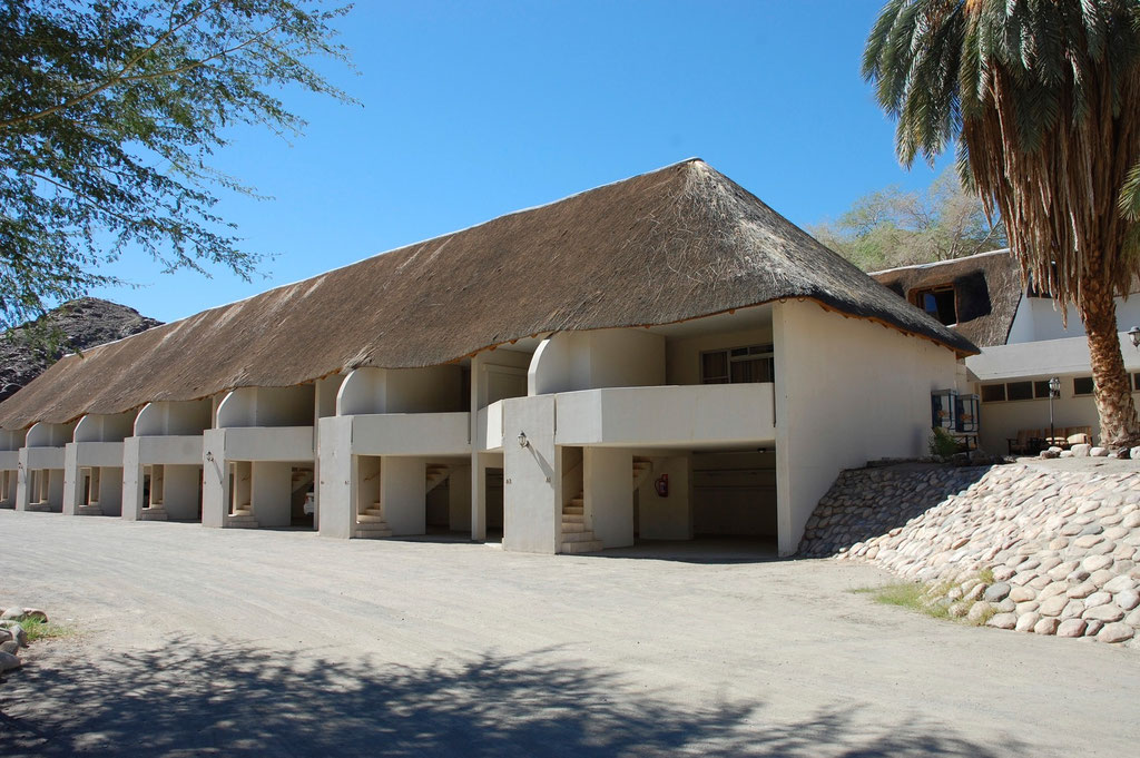 Thermalquellen Ais Ais am Ende des Fish River Canyon