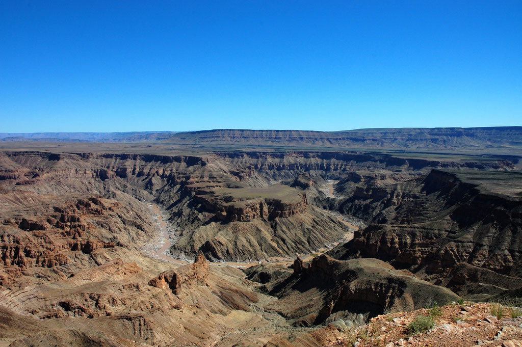 Am Abgrund des Canyon