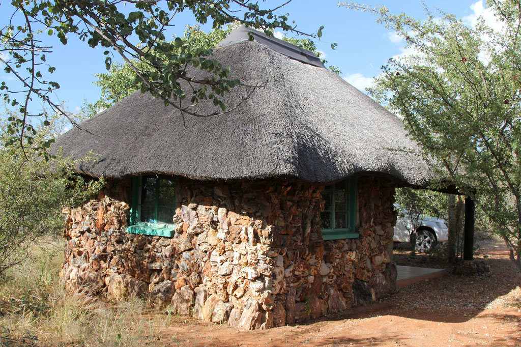 Eines der Bungalows