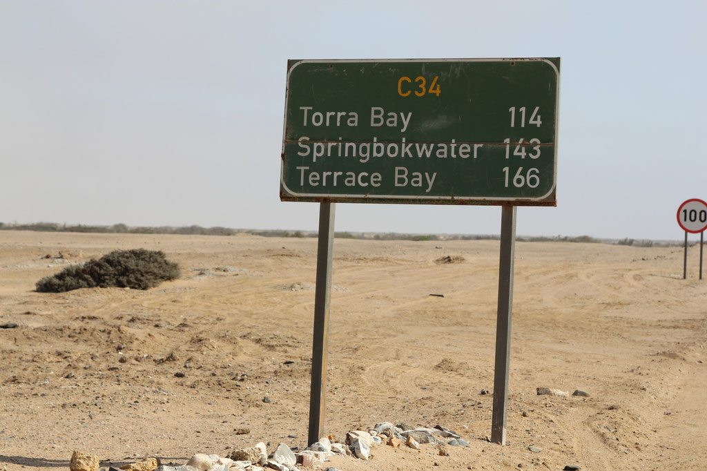 Unser nächstes Ziel ist Springbokwater