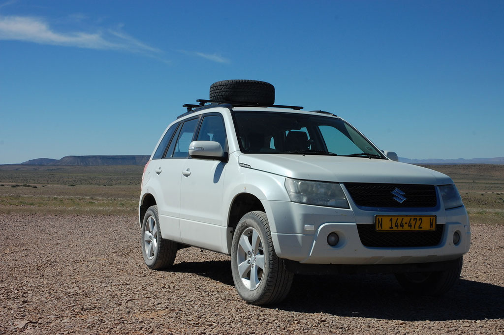 Unser Fahrzeug im Outback