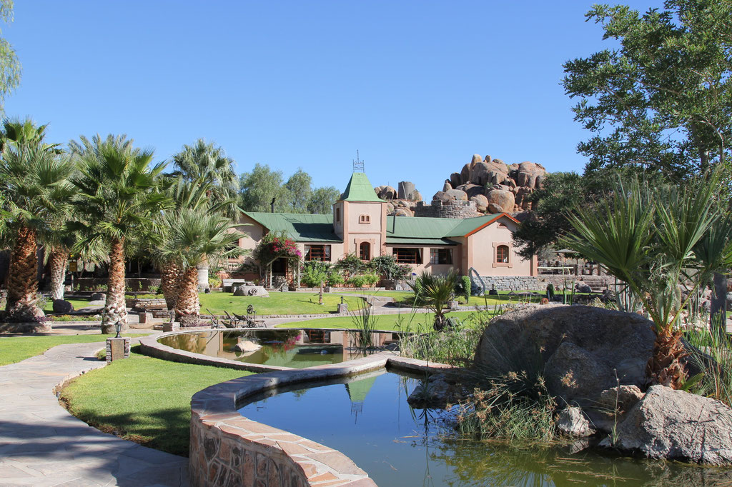 Eingang der Canyon Lodge