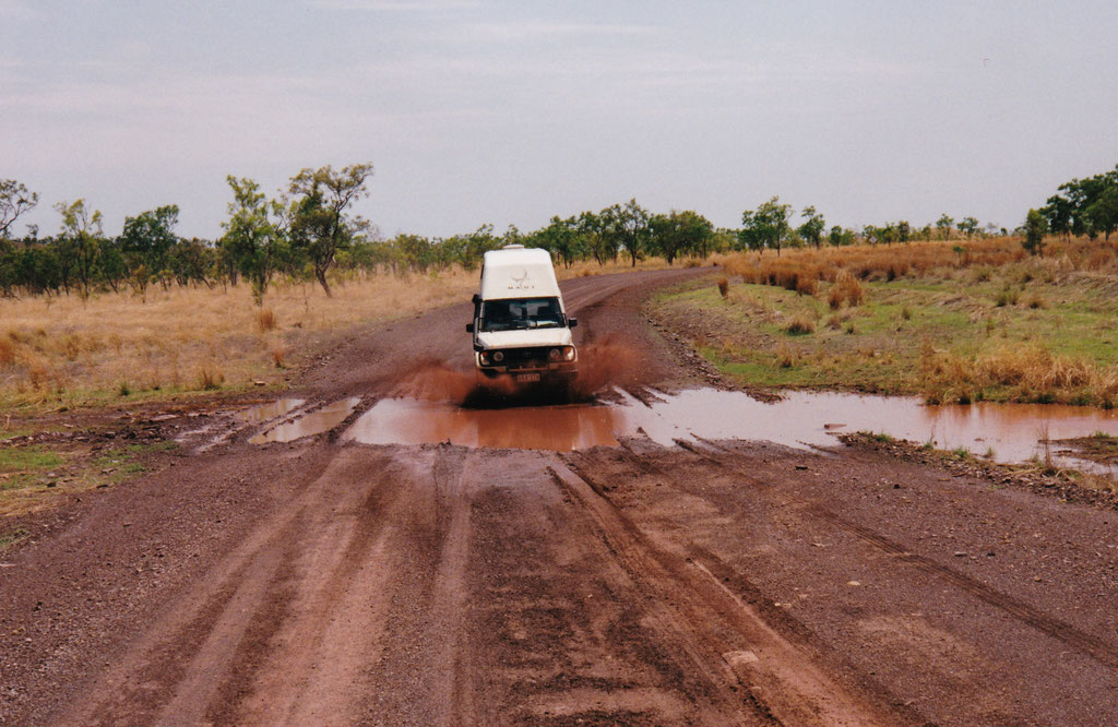 WIR HABEN SCHON CA. 400 KM GIBB RIVER HINTER UNS