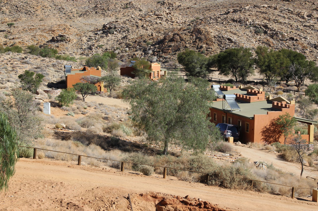 Die Unterkünfte beim Desert Horse Inn