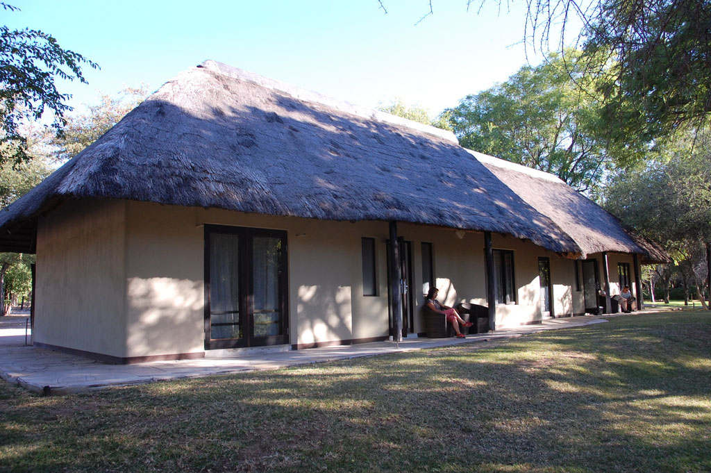 Unser Bungalow Gebäude