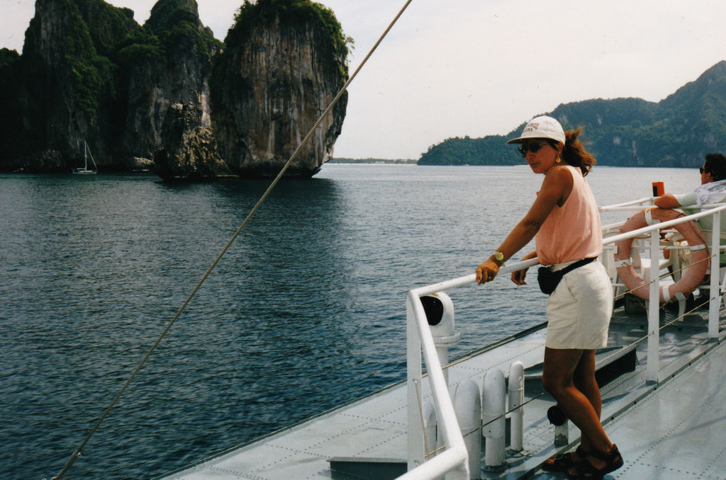 EIN LETZTER BLICK ZURÜCK NACH PHI PHI DON ISLAND