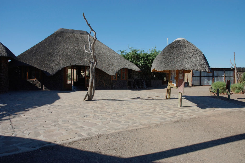 Bungalows in der Palmwag Lodge