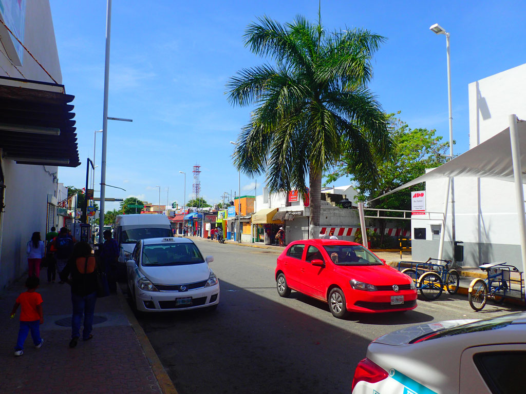 centre de Playa Del Carmen.