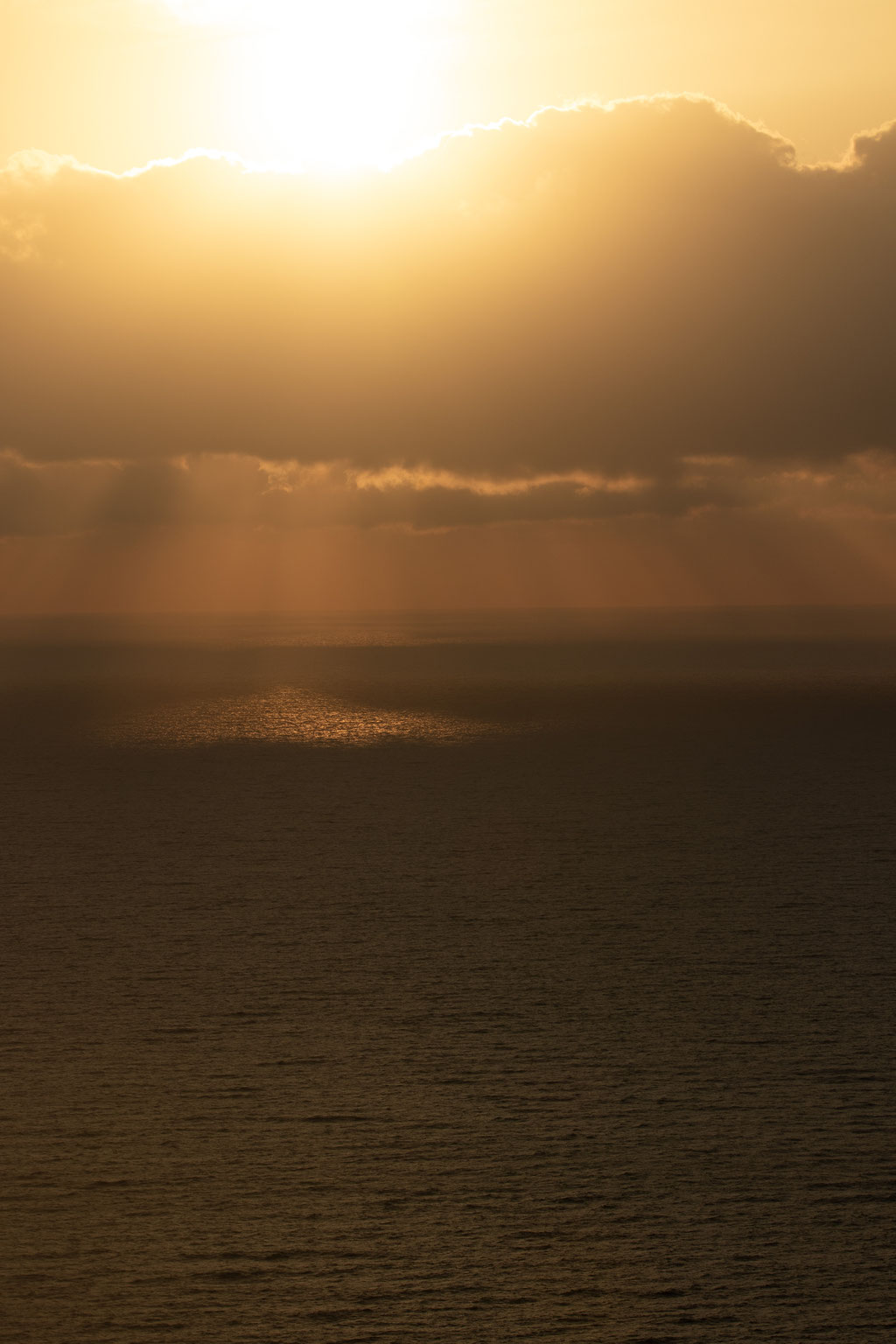 Lever de soleil au Cabo de Gata.