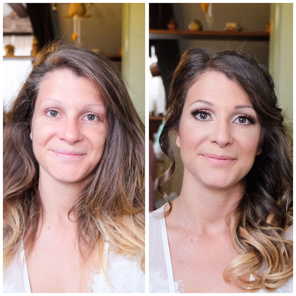 Before and after makeup artist Venice, Verona Makeup Artist and
