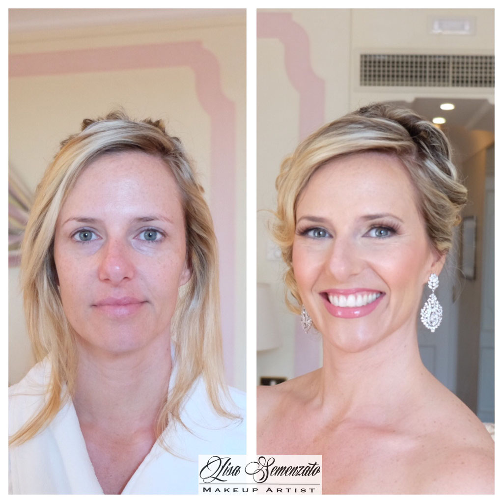 Before and after makeup artist Venice, Verona Makeup Artist and