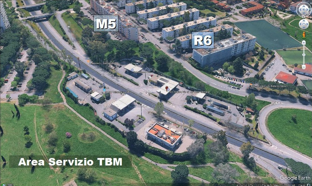 Area Servizio TBM