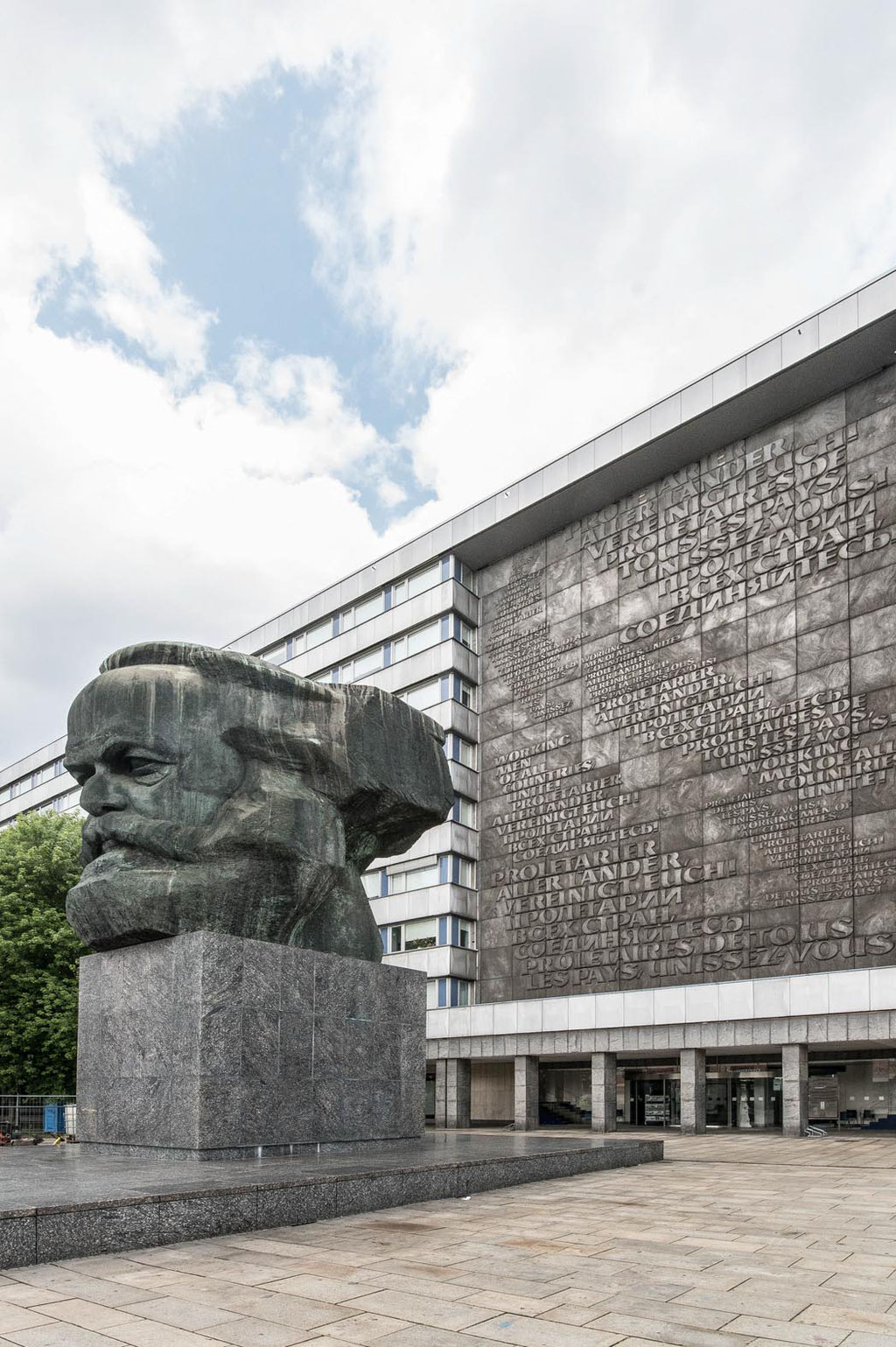 Karl-Marx-Monument ("dor Nischl", Lew Kerbel), Chemnitz (D)