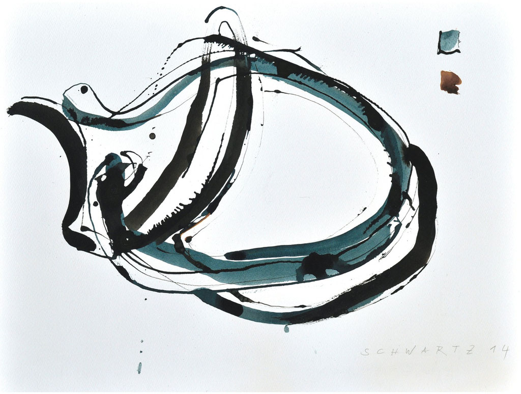 Chinoiserie | 2014 | 42 x 56 cm | Tusche auf Papier