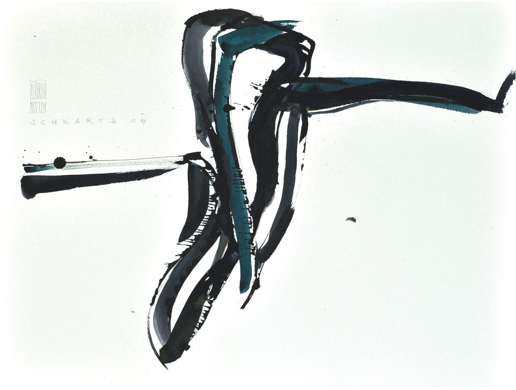 Chinoiserie | 2014 | 42 x 56 cm | Tusche auf Papier