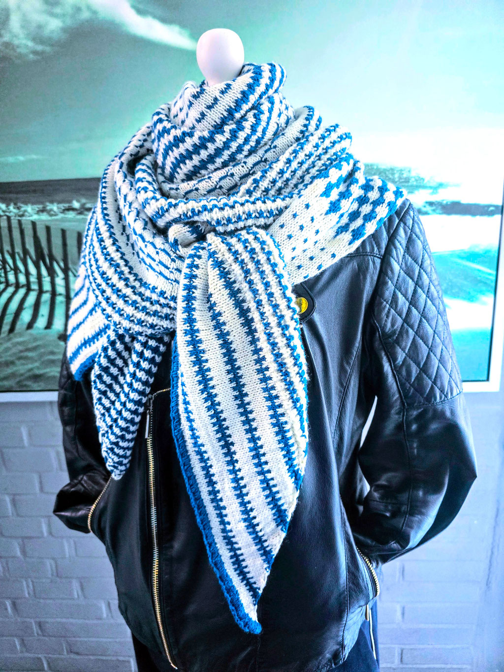 Strickanleitung | VisitHelsinkiShawl