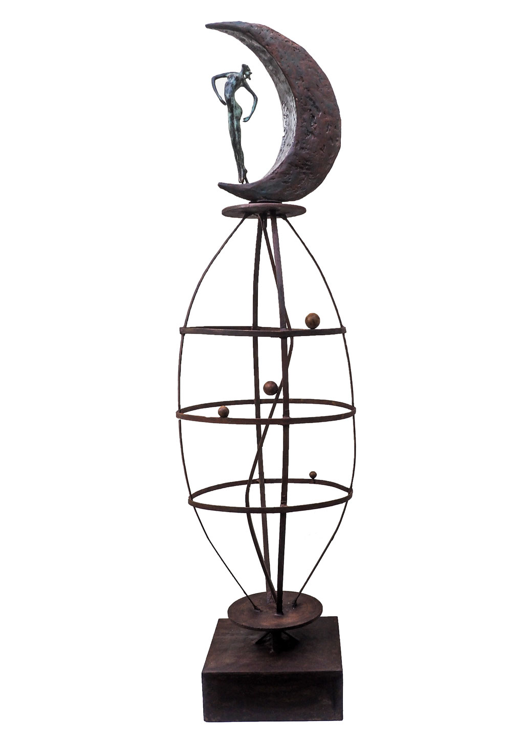 Danza a la luna. 205x54x54