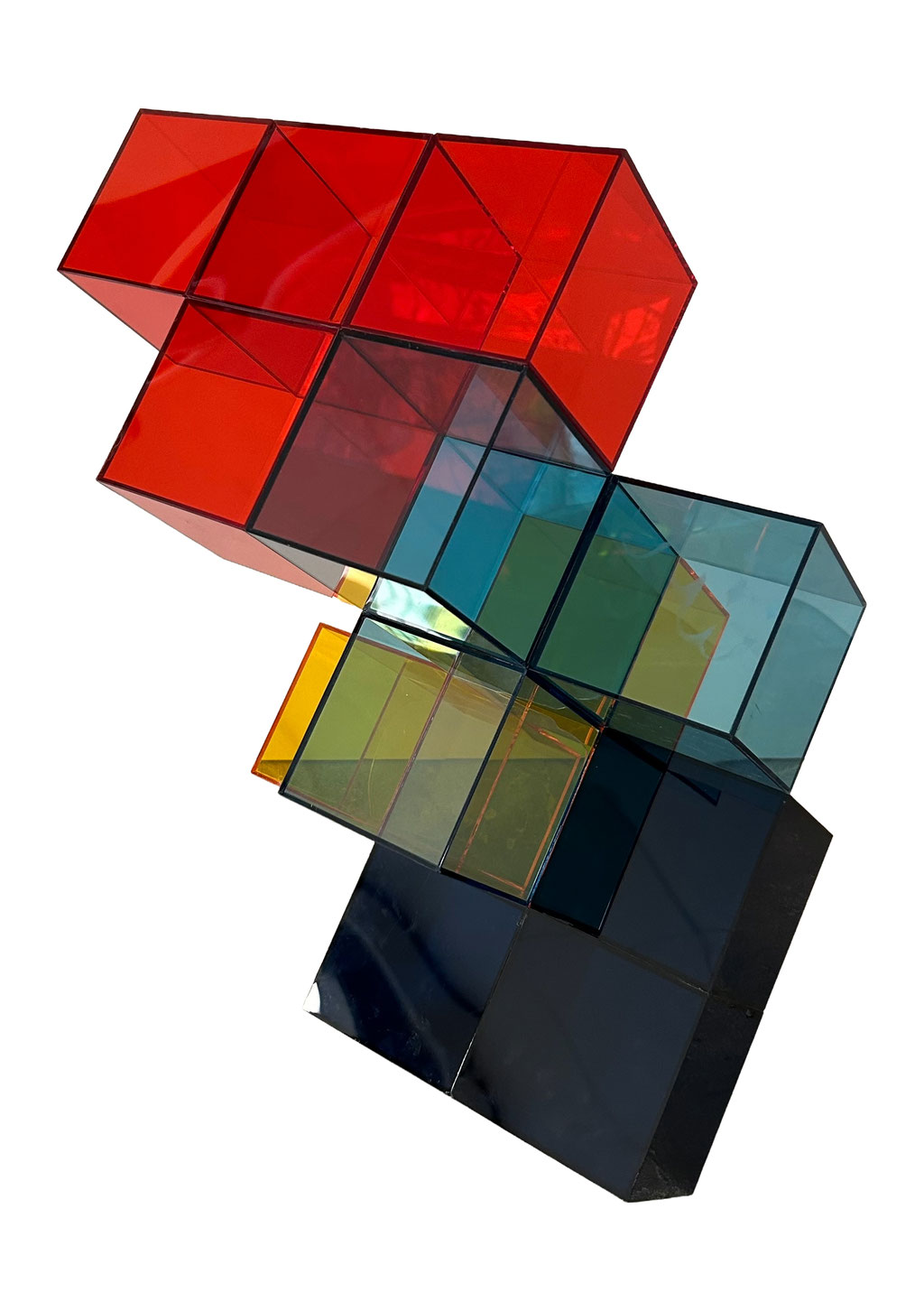 Geometrías Transparentes. 80x60x60