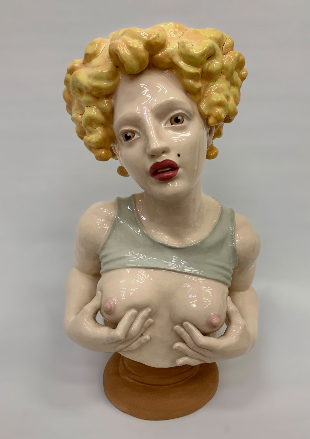 Retrato Mujer I. 40x25x20