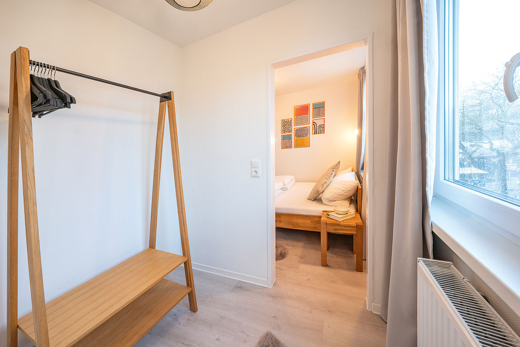 MEERPAUSE Apartment - Nordlicht - Ankleide