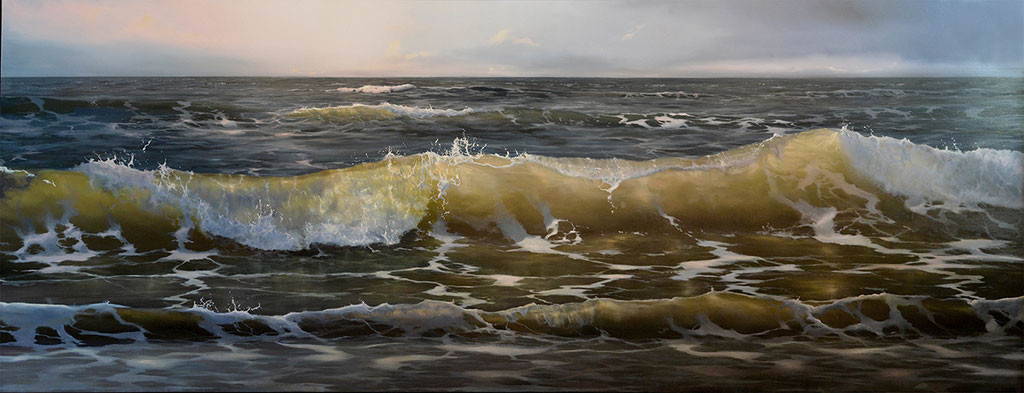 oil on panel 65 x 180 cm SOLD