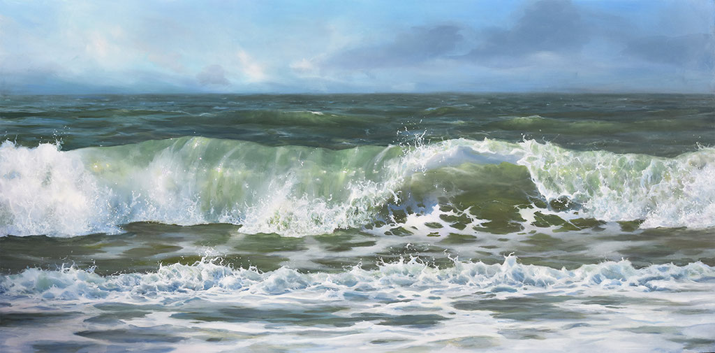 Oil on panel 60 x 120 cm - SOLD