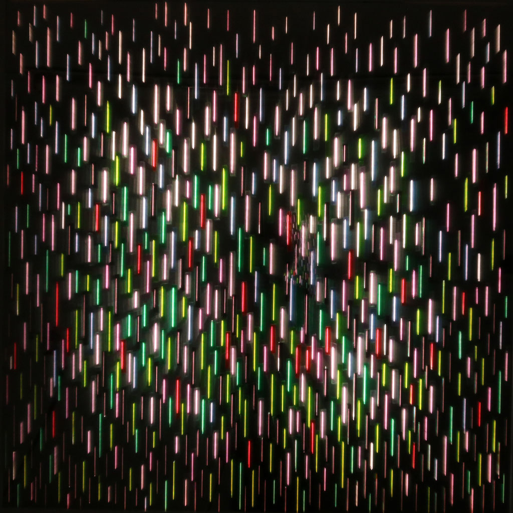 "LIGHT RAIN I", 104x104 cm, 2016, not available