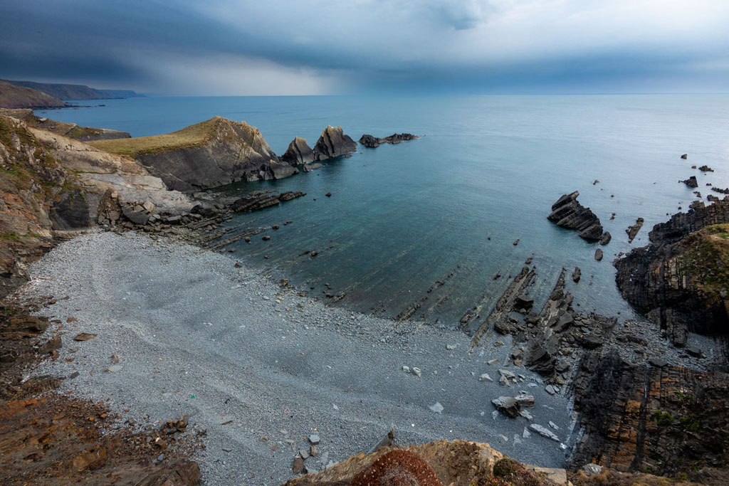 Hartland Quay, Südengland