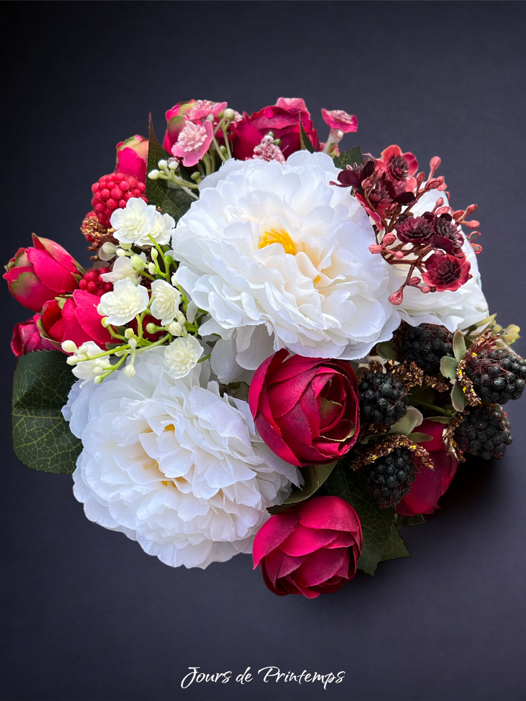 Bouquet de Fleurs Artificielles Haut de Gamme Jours de Printemps