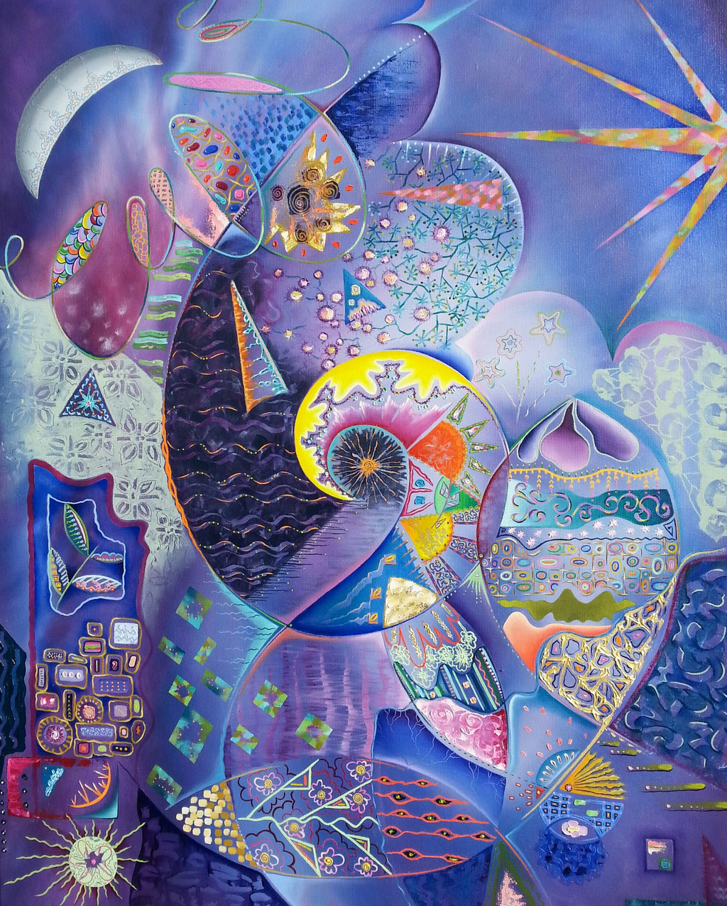 La grande vague 30F, 92x73,vendu