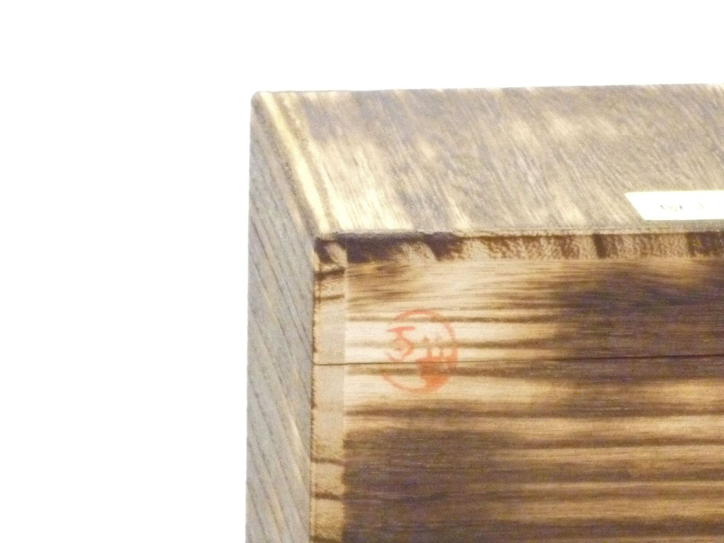 九谷焼酒井百華園　オリジナル焼き塗装木箱